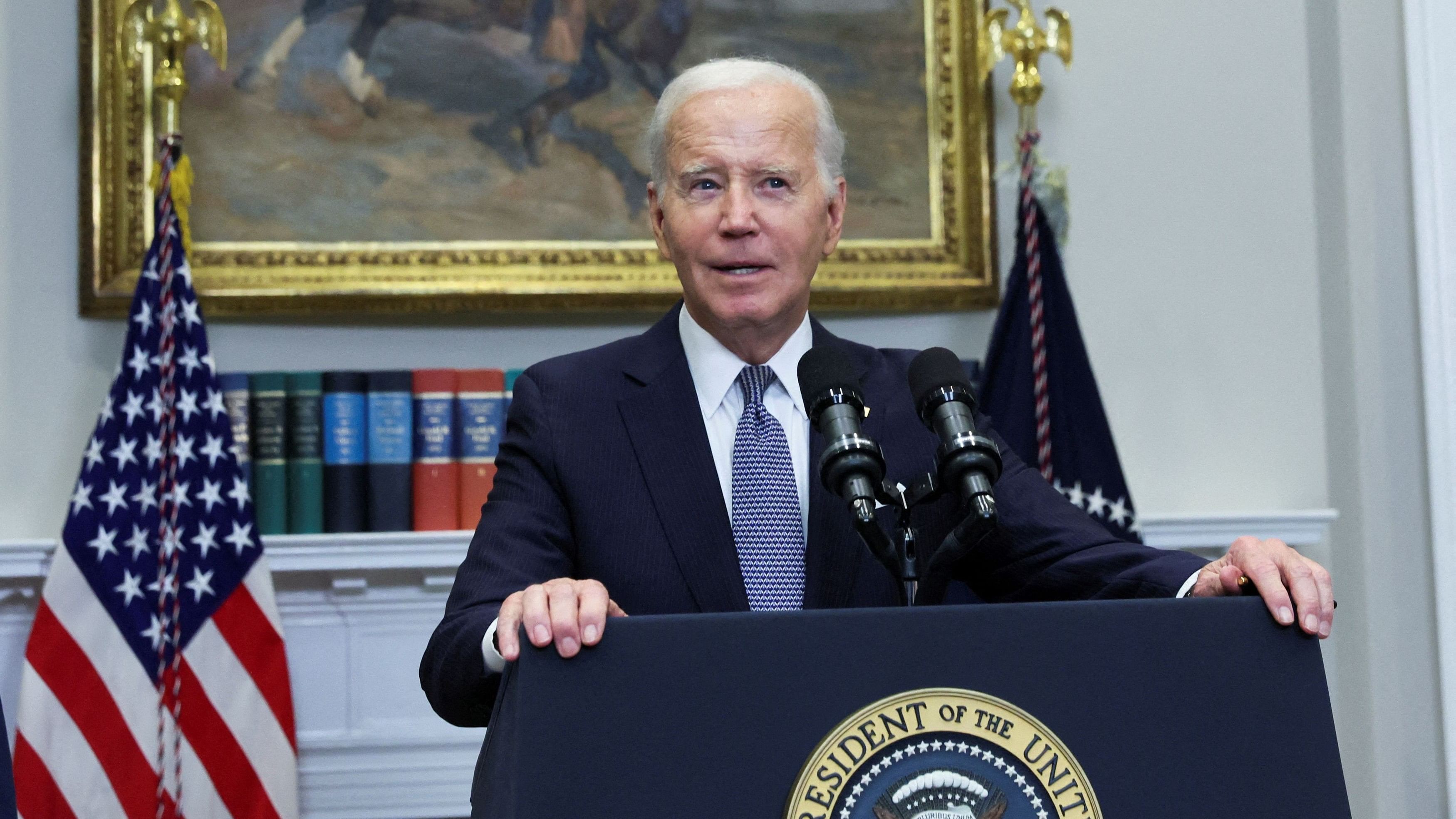 <div class="paragraphs"><p>US President Biden speaks about his plans after Supreme Court decision on student</p></div>